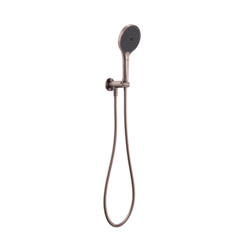 Nero Opal Shower Bracket With Air Shower II NR251905FBZ Image of Shower Hand Nero Opal AirShowerII
