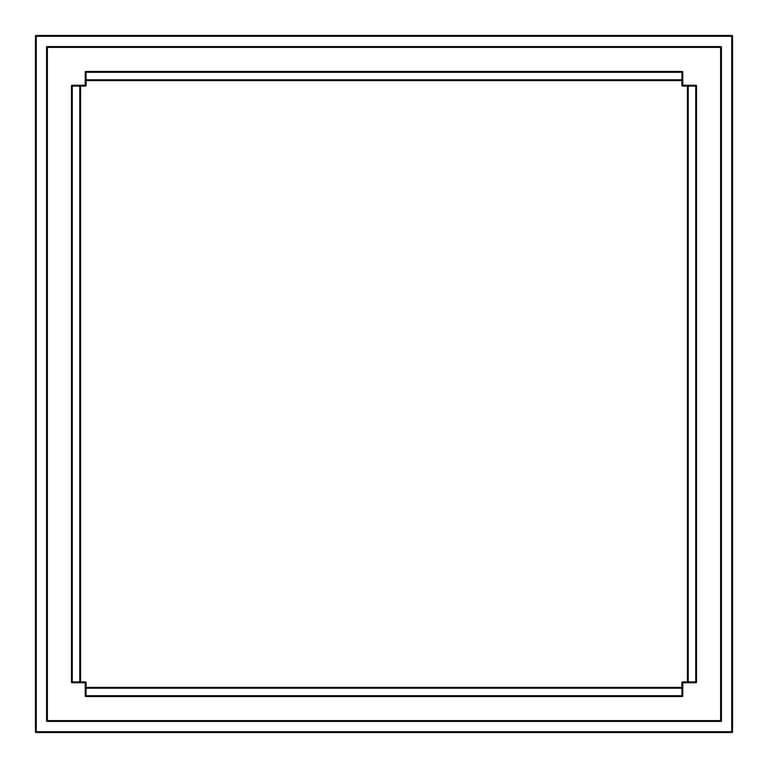 Plan Image of Waste Floor Nero Square