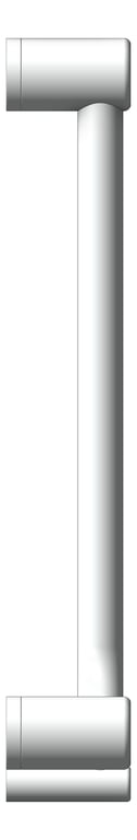Left Image of GrabRail 90Deg Nero MeccaCare Ambulant BentTube