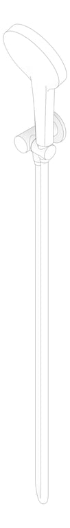 3D Documentation Image of Shower Hand Nero Mecca AirShowerII Bracket