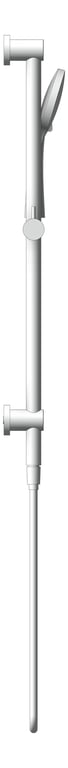 Left Image of Shower Rail Nero Mecca AirShower