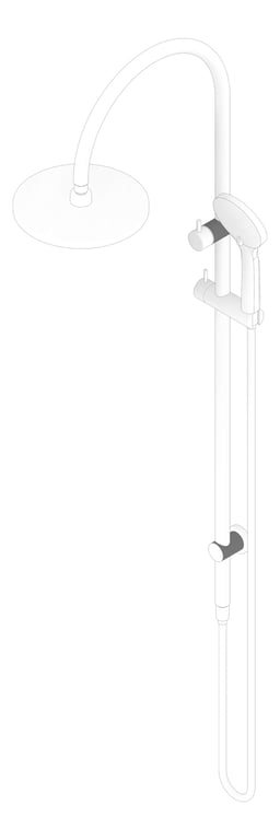 3D Documentation Image of Shower Twin Nero Opal AirShower