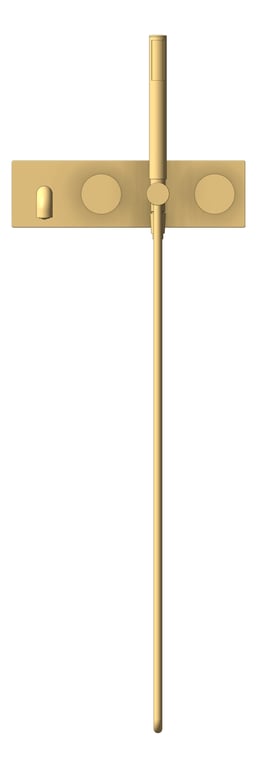 Front Image of MixerSet Shower Nero Opal Progressive