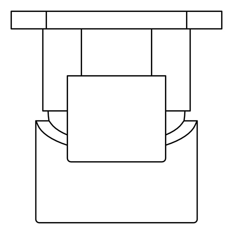 Plan Image of MixerTap Diverter Nero Dolce