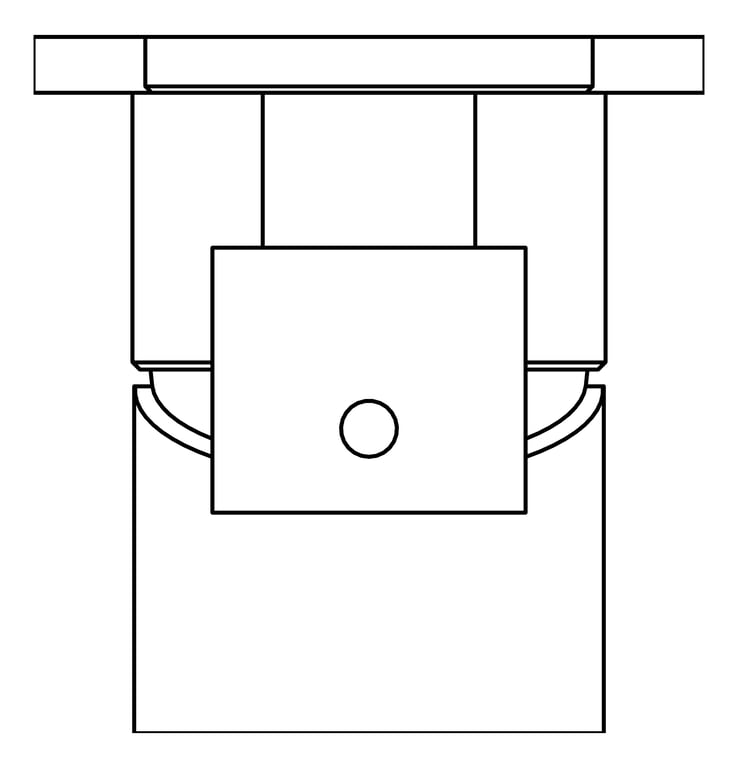 Plan Image of MixerTap Shower Nero Opal Diverter Split