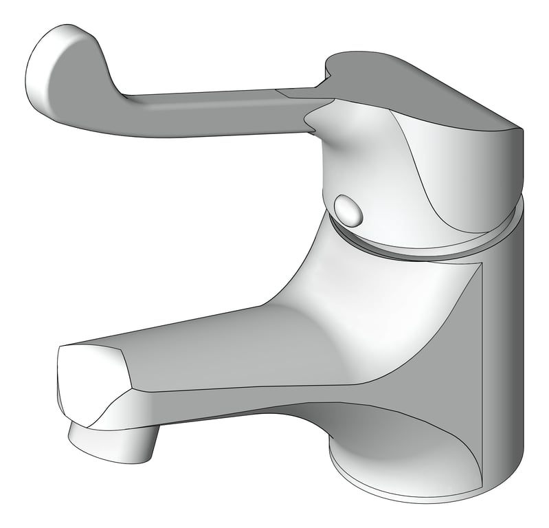 Navigate to Mixer Basin Nero ClassicCare