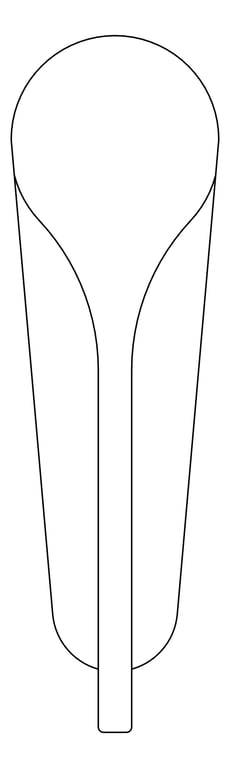 Plan Image of Mixer Basin Nero ClassicCare