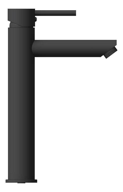 Left Image of Mixer Basin Nero Dolce StraightSpout Tall