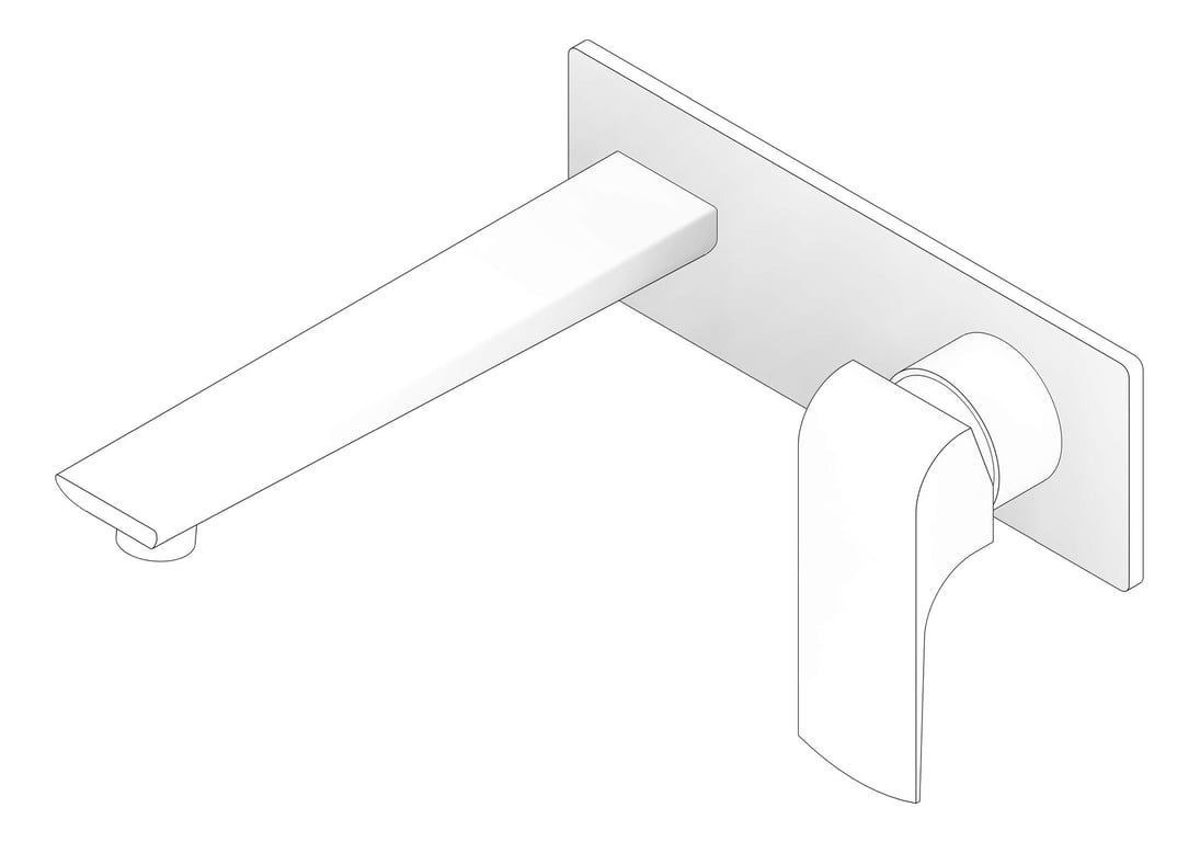 3D Documentation Image of Mixer Basin Nero Elgin Wall