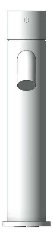 Front Image of Mixer Basin Nero Mecca Middle