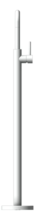 Front Image of Mixer Freestanding Nero Mecca Square