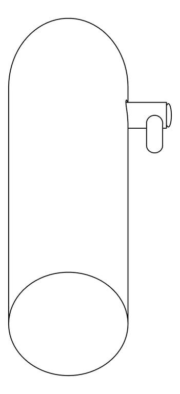 Plan Image of Mixer Hob Nero Commercial Sensor