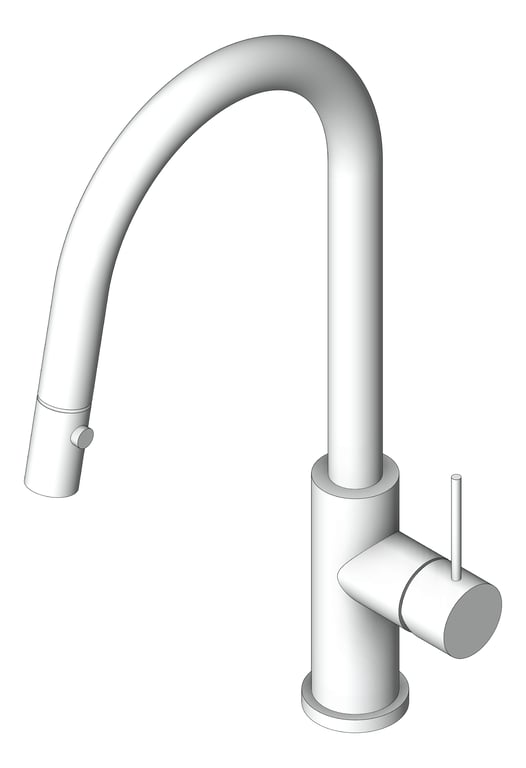Navigate to Mixer Sink Nero Mecca PullOut VeggieSpray