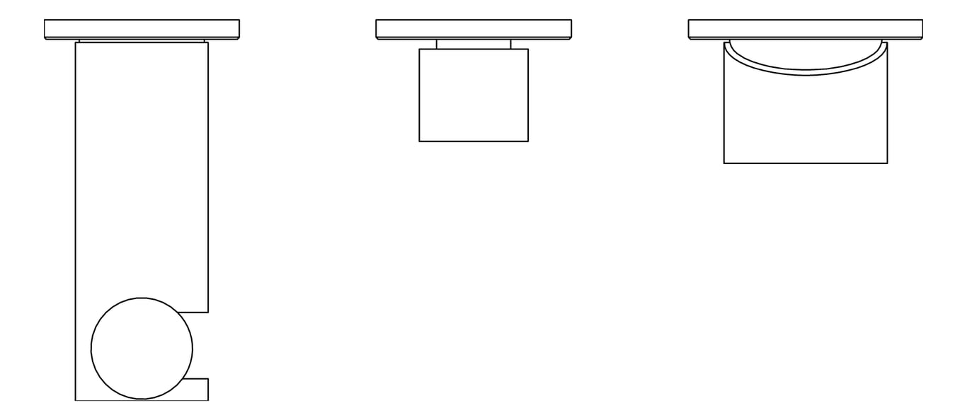 Plan Image of TapSet Shower Nero Mecca Divertor Split