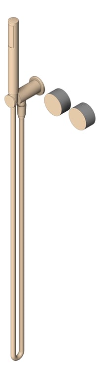 TapSet Shower Nero Opal Progressive Split