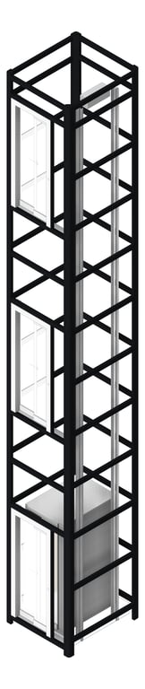 Lift Freestanding Eltec EltecHLB SingleEntry