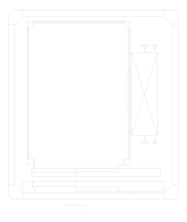 Plan Image of Lift Freestanding Eltec EltecHLB SingleEntry