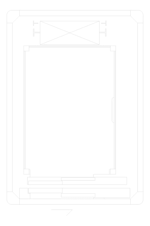Plan Image of Lift Freestanding Eltec EltecHLB SingleEntry RearMotor