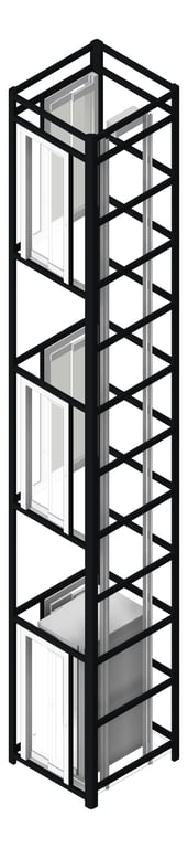 Navigate to Lift Freestanding Eltec EltecHLB ThroughCar SideExit
