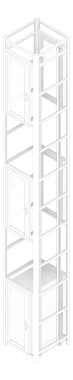 3D Documentation Image of Lift Freestanding Eltec EltecHLB ThroughCar Swing