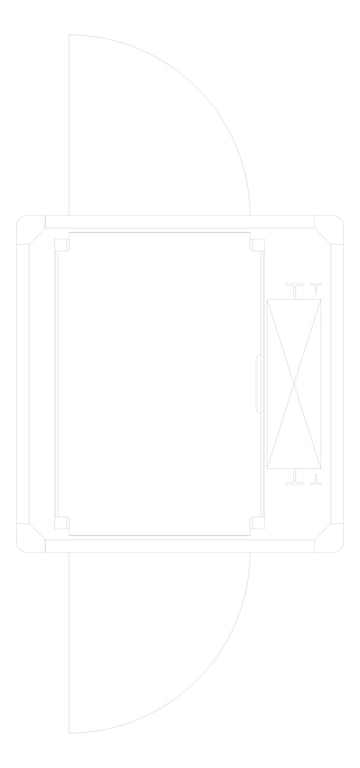 Plan Image of Lift Freestanding Eltec EltecHLB ThroughCar Swing