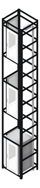 Lift Freestanding Eltec EltecHLB ThroughCar Swing SideExit