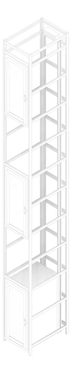 3D Documentation Image of Lift SelfSupporting Eltec EltecHLB SingleEntry Swing RearMotor