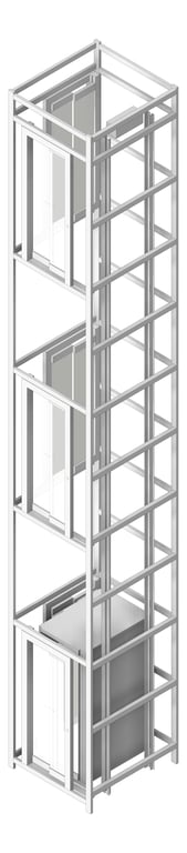 Lift SelfSupporting Eltec EltecHLB ThroughCar SideExit