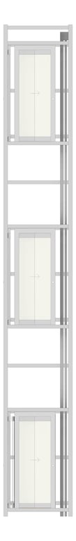 Front Image of Lift SelfSupporting Eltec EltecHLB ThroughCar SideExit