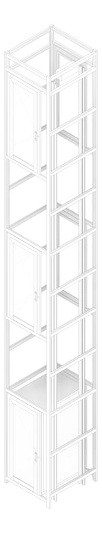 3D Documentation Image of Lift SelfSupporting Eltec EltecHLB ThroughCar Swing