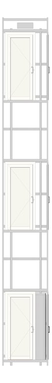 Left Image of Lift SelfSupporting Eltec EltecHLB ThroughCar Swing SideExit