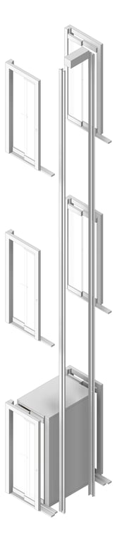 Lift Wall Eltec EltecHLB ThroughCar