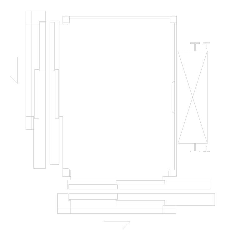 Plan Image of Lift Wall Eltec EltecHLB ThroughCar SideExit