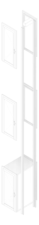 3D Documentation Image of Lift Wall Eltec EltecHLB ThroughCar Swing