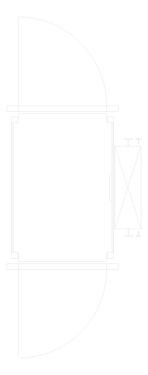 Plan Image of Lift Wall Eltec EltecHLB ThroughCar Swing