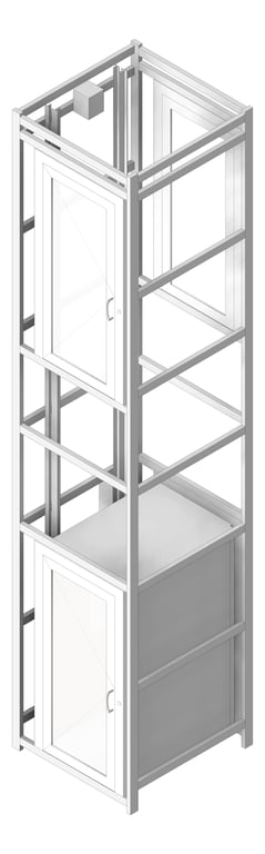 Lift SelfSupporting Eltec EltecVolare ThroughCar