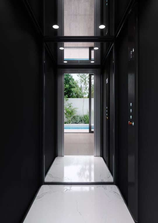 Eltec HLB - Lift Cabin Image Image of Next Level Elevators - EltecHLB - Wall