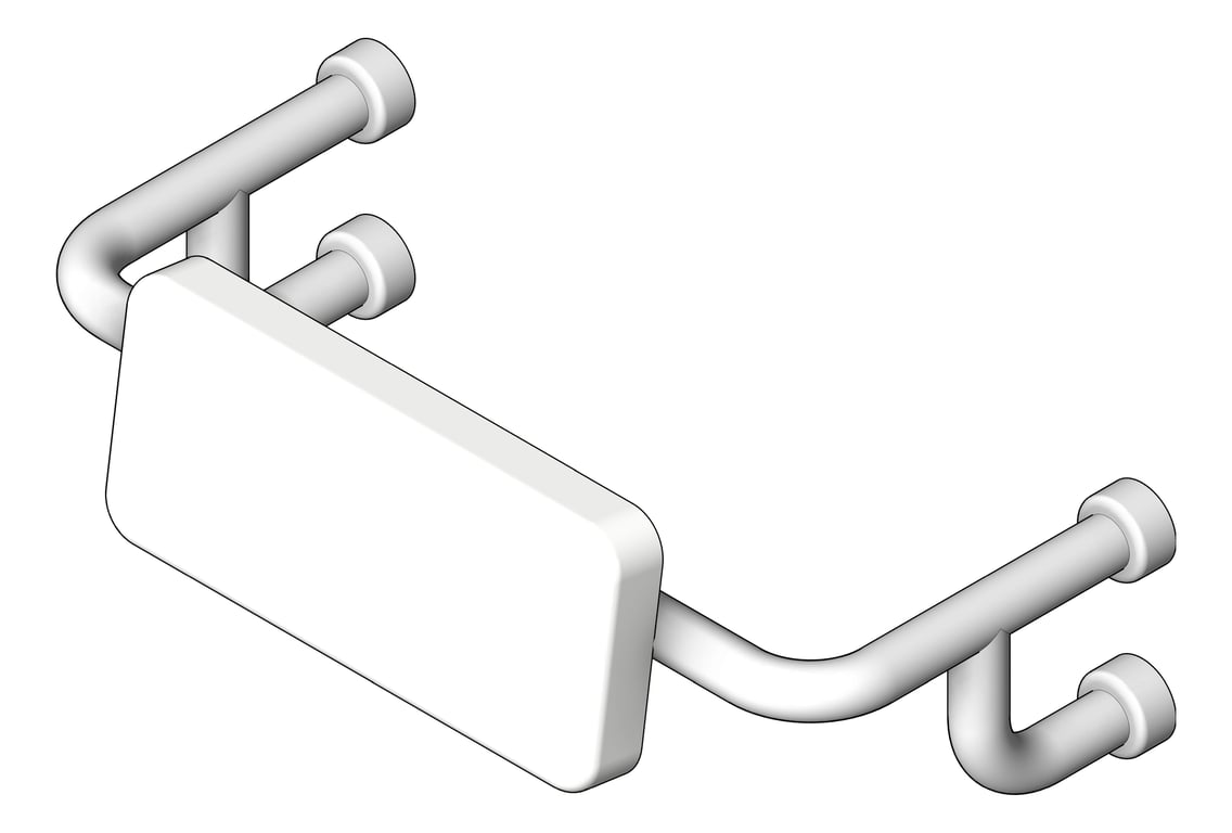 Navigate to BackRest Fixed Oliveri Care Toilet