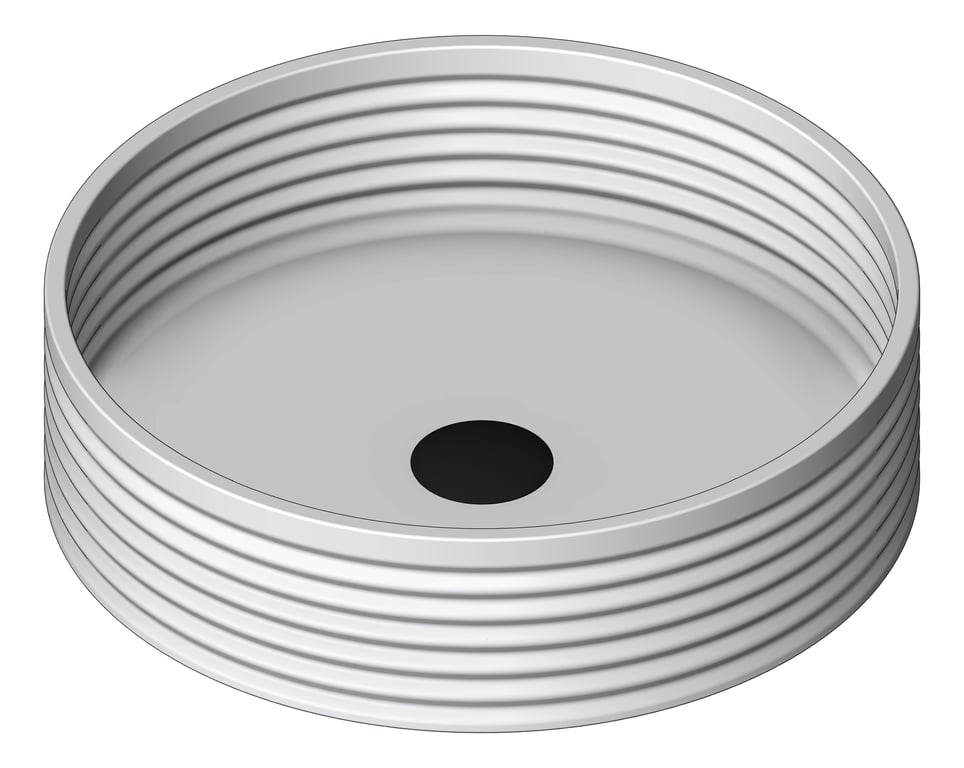 Navigate to Basin AboveCounter Oliveri Terzofoco Circular Ribbed