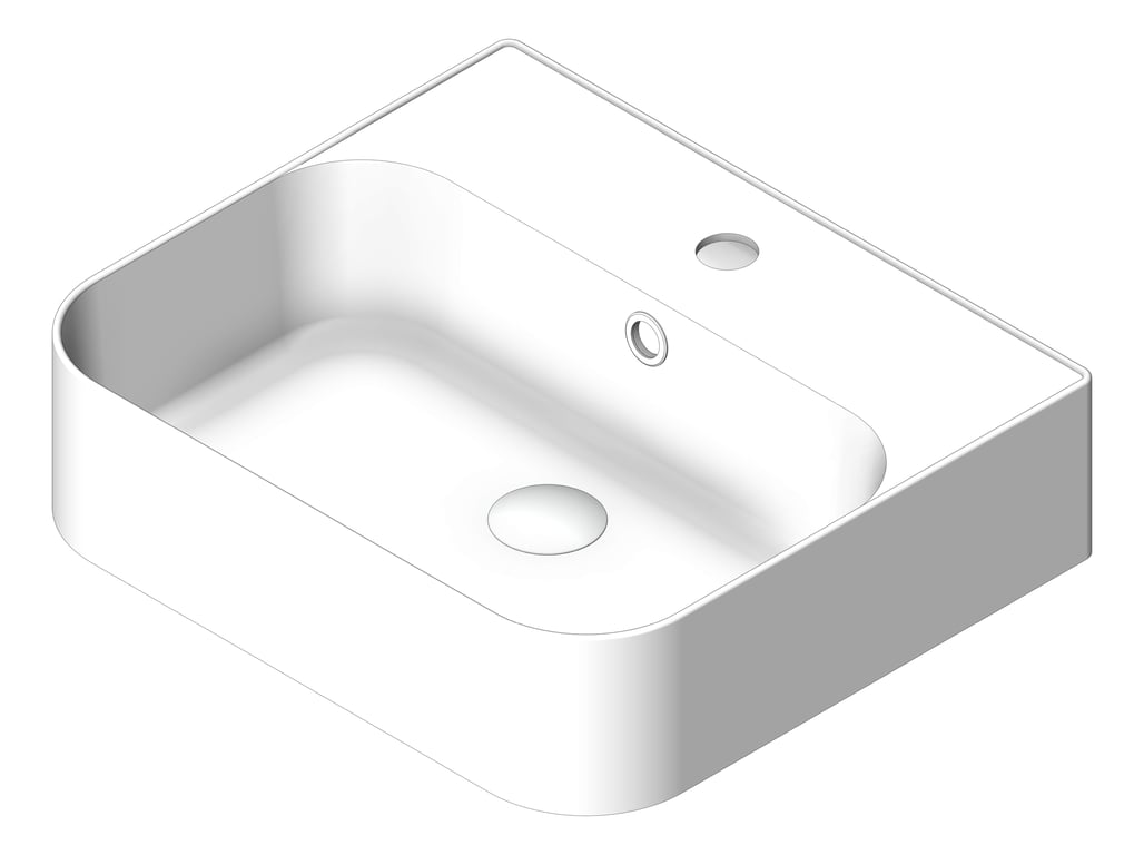 Image of Basin Oliveri Dublin WallHung