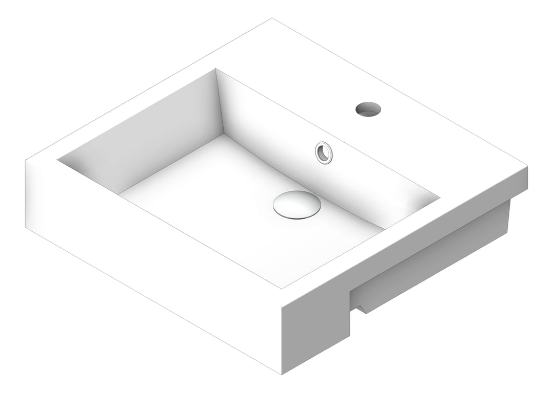 Navigate to Basin Oliveri Munich SemiRecessed