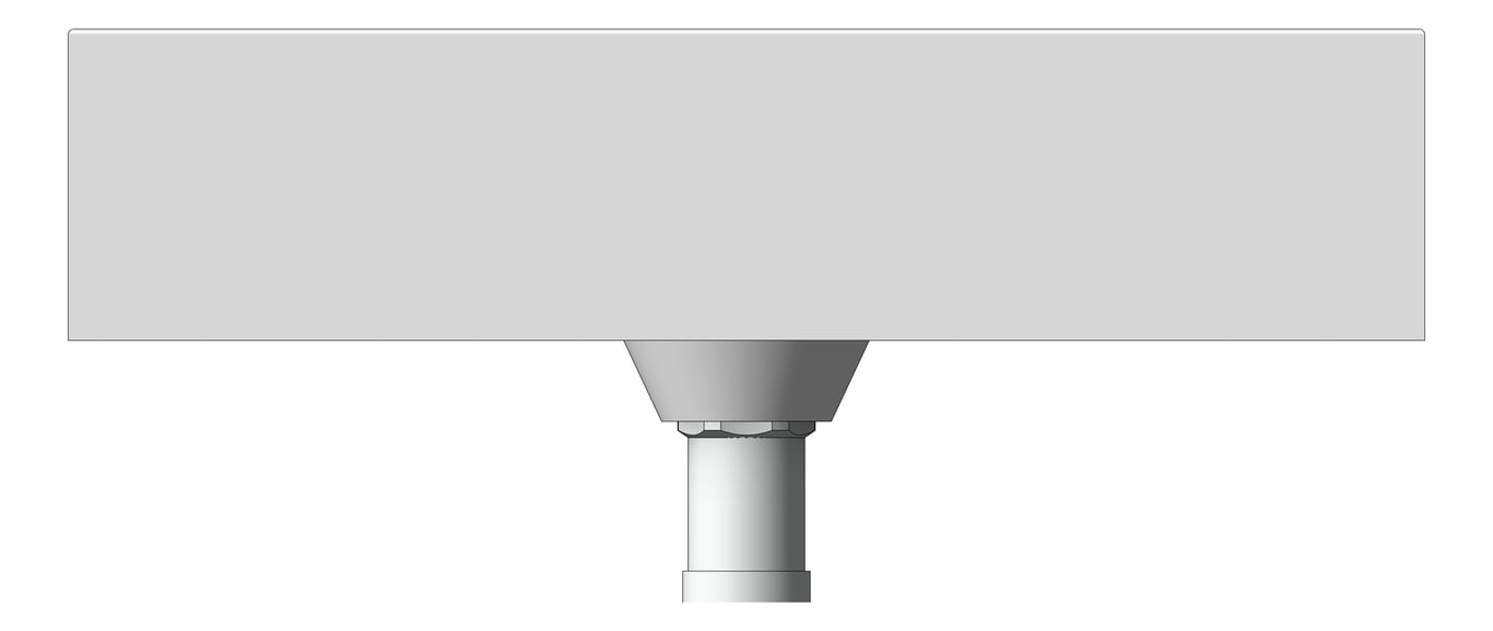 Front Image of Basin Oliveri Munich SemiRecessed