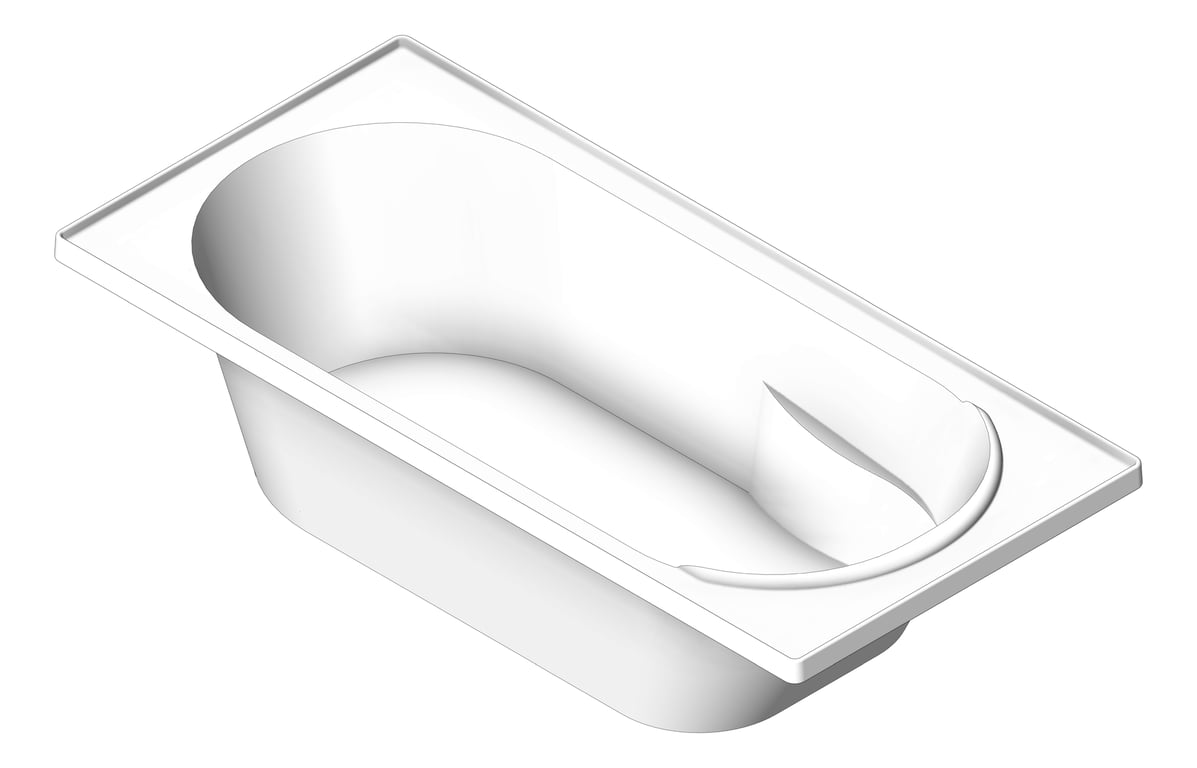Navigate to Bath Inset Oliveri Dublin 1510mm