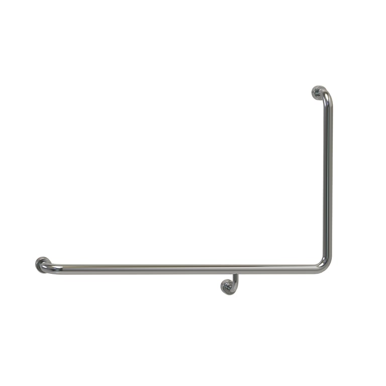 Holdfast-90-Degree-Grab-Rail-(Left-Hand)-Oliveri-Image1 Image of GrabRail 90Deg Oliveri Holdfast Left