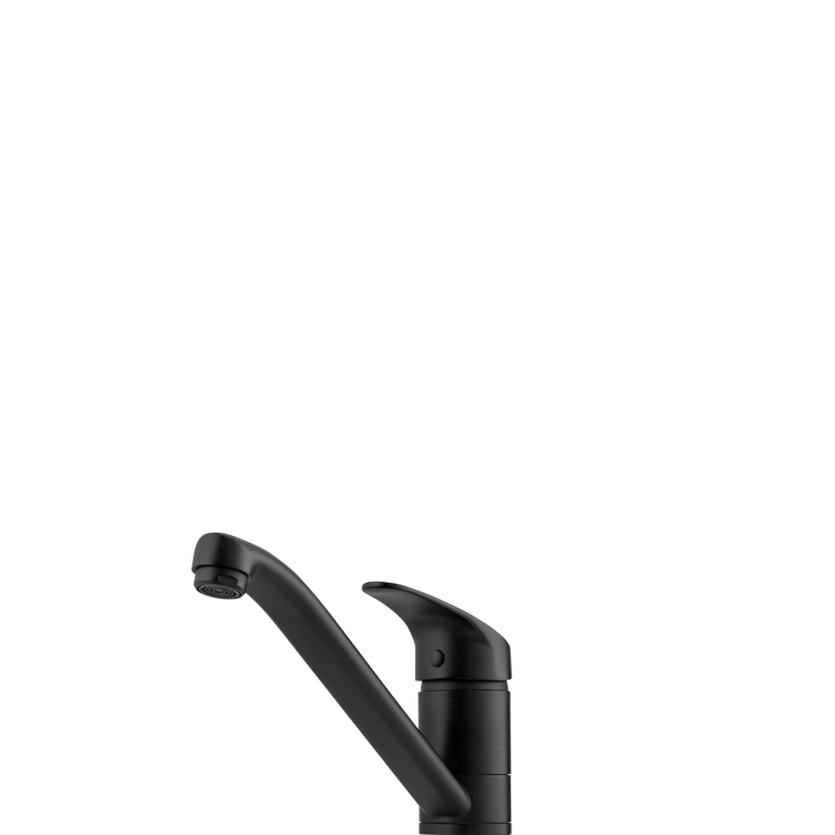London-Matte-Black-Single-Lever-Mixer-Oliveri.png Image of Mixer Basin Oliveri London SingleLever