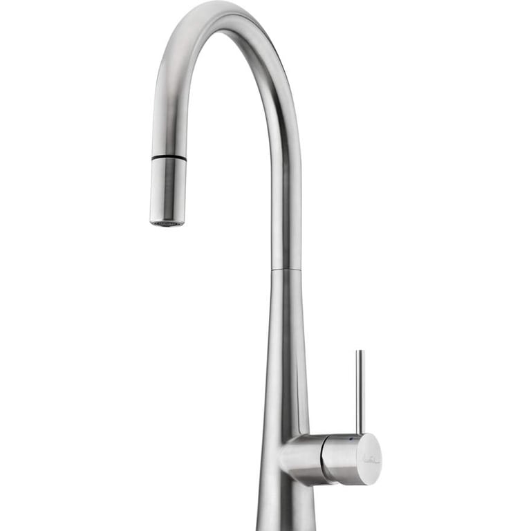 Mixer-Hob-Oliveri-Essente-GooseNeck-PullOut-Image1.jpg Image of Mixer Hob Oliveri Essente GooseNeck PullOut