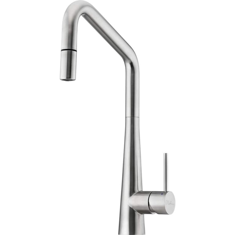 Mixer-Hob-Oliveri-Essente-GooseNeck-PullOut-Square-Image1.jpg Image of Mixer Hob Oliveri Essente GooseNeck PullOut Square