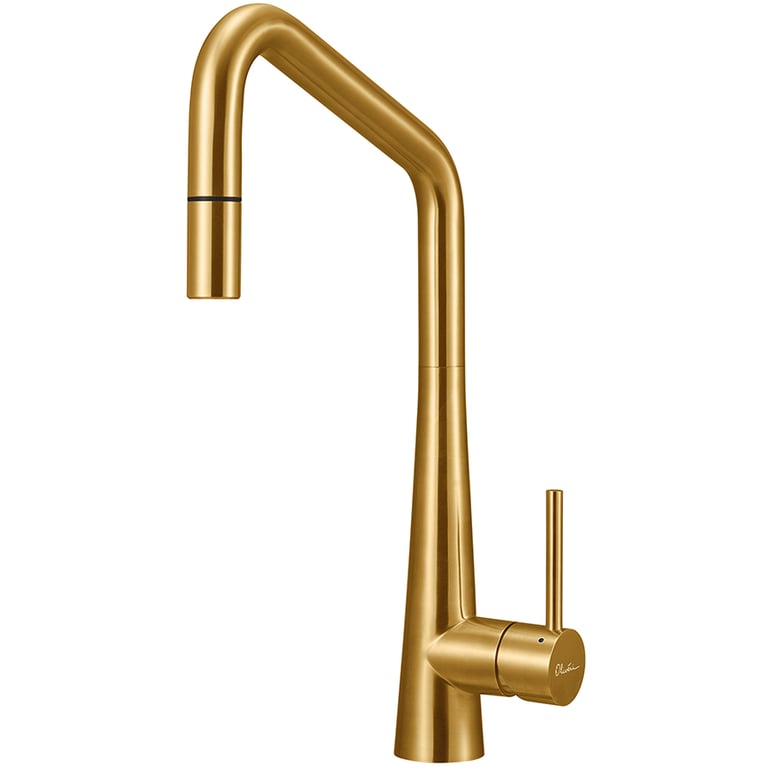 Mixer-Hob-Oliveri-Essente-GooseNeck-PullOut-Square-Image2.jpg Image of Mixer Hob Oliveri Essente GooseNeck PullOut Square