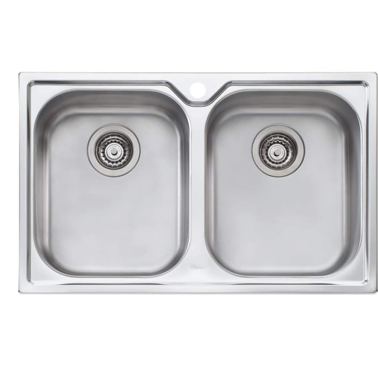 Sink-Kitchen-Oliveri-Diaz-DoubleBowl-Topmount-Image1.jpg Image of Sink Kitchen Oliveri Diaz DoubleBowl Topmount