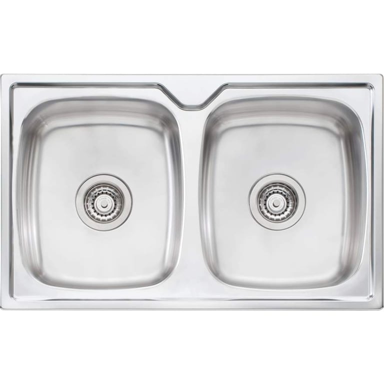 Sink-Kitchen-Oliveri-Endeavour-DoubleBowl-Topmount-Image1.jpg Image of Sink Kitchen Oliveri Endeavour DoubleBowl Topmount